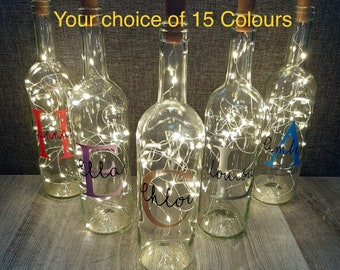 Personalised,Girls,Boys,18th Birthday gift girl,Light up Bottle,18th Birthday,21st Birthday Gift,30th Birthday,Gifts for her,40th birthday
