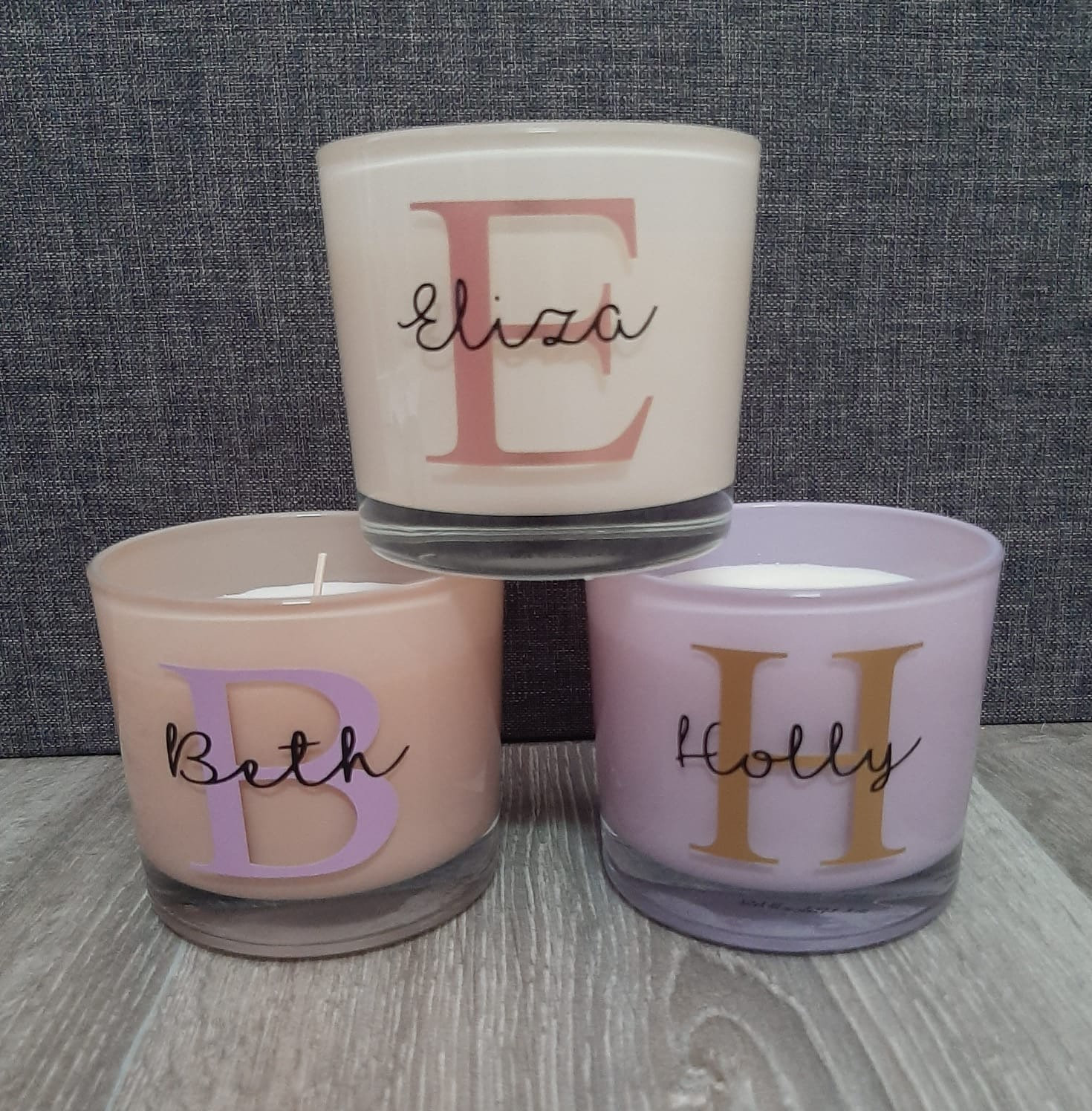 Personalised Candle Initial and Name 18th 21st 30th Etsy UK