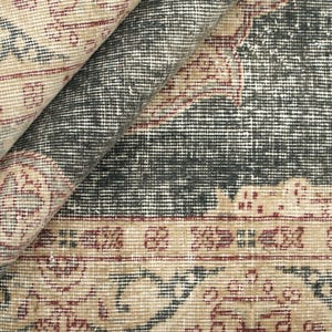 Primitive Rug, Eco Friendly Rug, Multicolor Rug, Saloon Rug, Vintage Rug, Hand Knotted Rug, Oriental Rug, Turkish Rug, 3.8x6.5 Ft, GR 4208