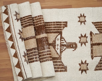 Herki Runner Rug, Turkish Rug, Hallway Rug, Corridor Rug, Kitchen Rug, Antique Rug, Stair Rug, Handmade Rug, 3 x 12.6 feet, GR 3654