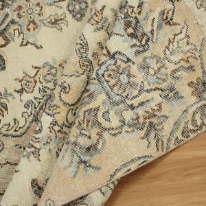Rug For Livingroom, Handmade Vintage Rug, Wool Antique Rug, Turkish Area Rug, Bohemian Rug, Ethnic Rug, Nomadic Rug, 4.8 x 7.9 ft, GR 796 image 8