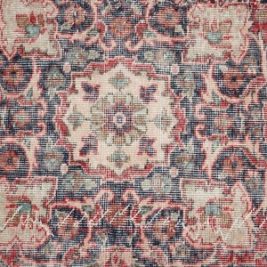 Antiker Türkischer Teppich, Handgeknüpfter Wollteppich, Vintage Teppich, Handgeknüpfter Wollteppich, Wollteppich, Handgeknüpft Bild 10