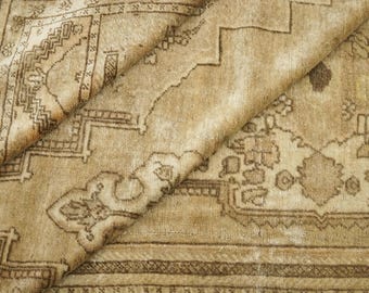 Vintage Rug, Large Size Rug, Oushak Rug, Turkish Rug, Bohemian Rug, Wool Rug, Handmade Rug, Antique Rug, Salon Rug, 7.1x11.4 feet GR 4261