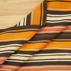 Oushak Kilim Rug, Bohemian Wool Rug, Handwoven Rug, Eco Friendly Rug, Vintage Turkish Rug, 5.2 x 7.3 feet, Ethnic Rug, Bedroom Rug, GR 377