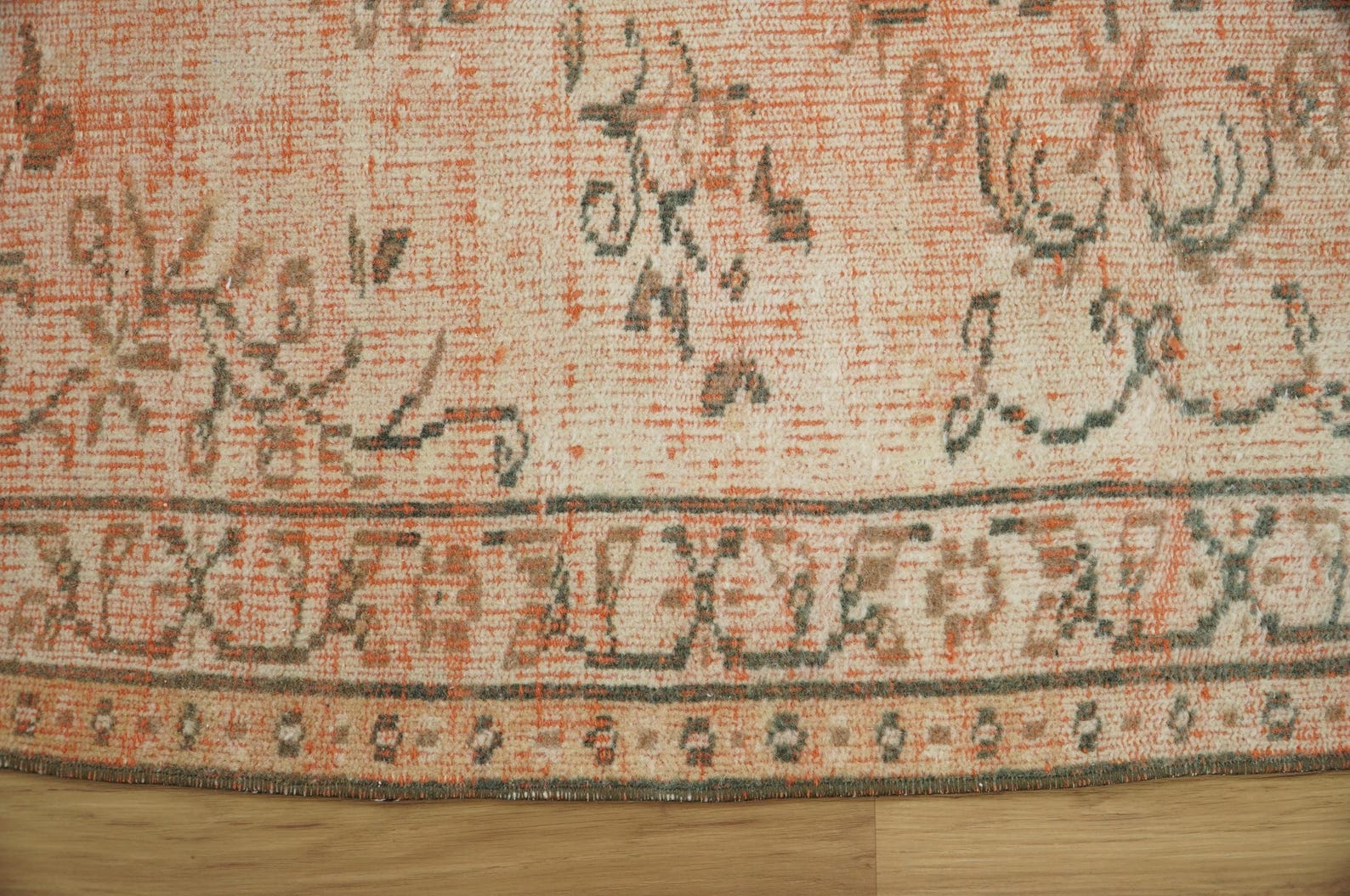 Occidental Rug Pastel Pink Rug, Handmade Wool Rug, Textured Rug, Turkish Rug ...