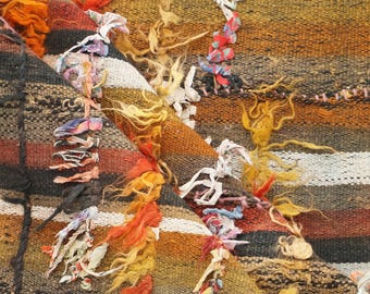 Handgeknüpfter Teppich, Boho Wollteppich, Handgeknüpfter Teppich, Wandteppich, Wandbehang, Wollteppich, Wandteppich, Wandteppich, Wandteppich, GR 2004