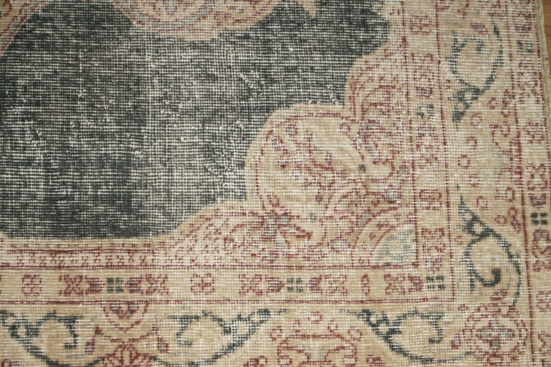 Primitive Rug, Eco Friendly Rug, Multicolor Rug, Saloon Rug, Vintage Rug, Hand Knotted Rug, Oriental Rug, Turkish Rug, 3.8x6.5 Ft, GR 4208
