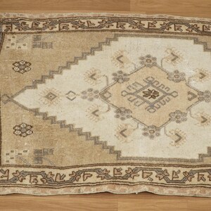 Decorative Kilim Rug, Earth Tone Rug, Vintage Rug, Living Room Rug, Elegant rug, Soft Pile Rug, Rugs For Living Room, 3x4.8 Ft, GR 4343