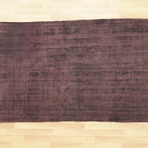 Overdyed Rug, Turkish Rug, Oushak Rug, Livingroom Rug, Bohemian Rug, Vintage Rug, Salon Rug, Bedroom Rug, Wool Rug, 5.4 x 8.5 feet GR 1843