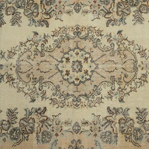 Rug For Livingroom, Handmade Vintage Rug, Wool Antique Rug, Turkish Area Rug, Bohemian Rug, Ethnic Rug, Nomadic Rug