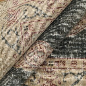 Primitive Rug, Eco Friendly Rug, Multicolor Rug, Saloon Rug, Vintage Rug, Hand Knotted Rug, Oriental Rug, Turkish Rug, 3.8x6.5 Ft, GR 4208