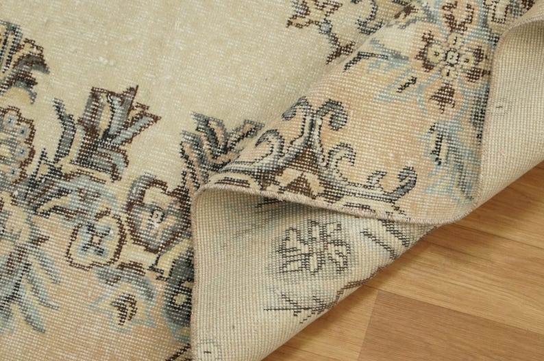 Rug For Livingroom, Handmade Vintage Rug, Wool Antique Rug, Turkish Area Rug, Bohemian Rug, Ethnic Rug, Nomadic Rug, 4.8 x 7.9 ft, GR 796 image 10