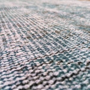 Alfombra hecha a mano, alfombra de pasillo para exteriores, alfombra azul, alfombra costera, tapete de lavandería, alfombra vintage, alfombra teñida, alfombra turca, 3.1 x 7.7 pies GR 3442 imagen 8