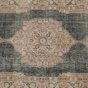Primitive Rug, Eco Friendly Rug, Multicolor Rug, Saloon Rug, Vintage Rug, Hand Knotted Rug, Oriental Rug, Turkish Rug, 3.8x6.5 Ft, GR 4208