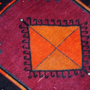 Orange Runner Rug, Soft Turkish Rug, Farmhouse Rug, Long Size Rug, Vintage Rug, Herki Runner, Hallway Rug, Stair Rug, 3.9x17.4 ft, GR 4579