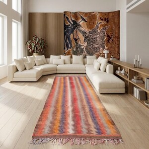 Handwoven Turkish Runner Rug 2.9x10.3 | Thoughtful New Home Gift