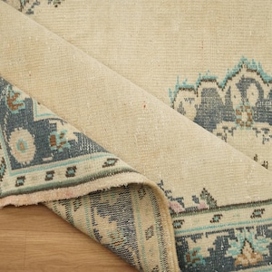 Charming Rug, Show Room Rug, Euro Sham Rug, Turkish Rug, Tribal Rug, Wool Rug, Botanical Rug, Low Pile Rug, Noble Rug, 4.5 x 7.2 ft, GR 3453