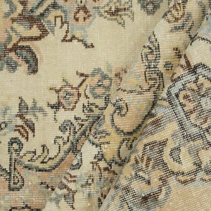 Rug For Livingroom, Handmade Vintage Rug, Wool Antique Rug, Turkish Area Rug, Bohemian Rug, Ethnic Rug, Nomadic Rug, 4.8 x 7.9 ft, GR 796 image 9