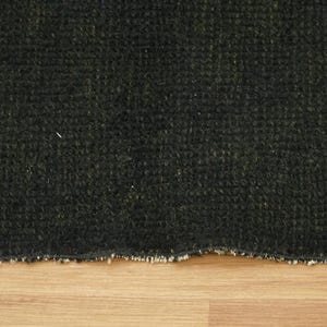 Black Kilim Rug, Modern Boho Rug, Cotton Woven Rug, Vintage Kilim Rug, Cozy Indoor Rug, Used Handmade Rug, Porch Rug, 3.1x7.2 Ft, GR 4566