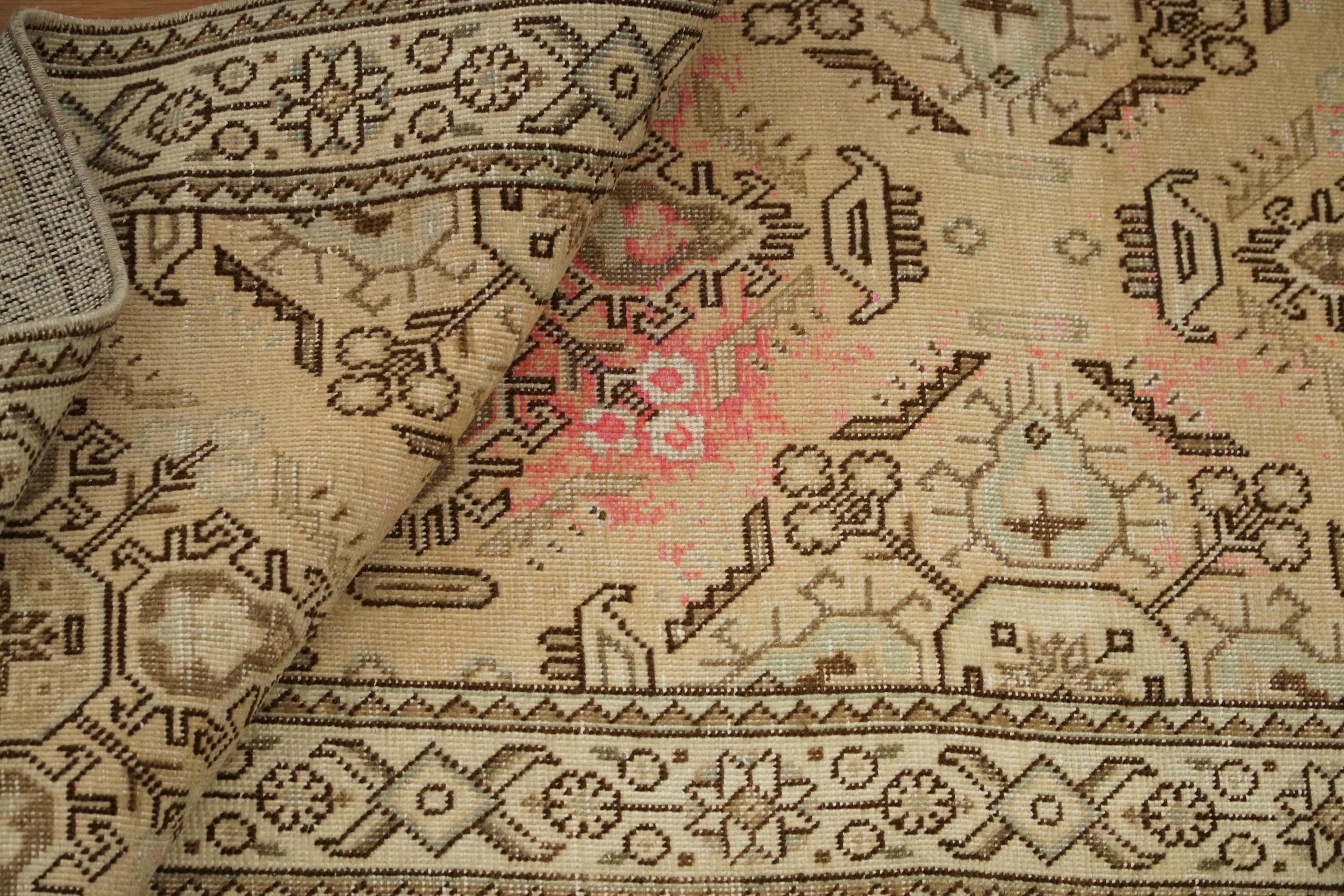Organic Wool Rug, Turkish Runner Rug, Entryway Rug, Pastel Color Rug, Handmade Runner Rug, Vintage Rug, Foyer Rug, 2.6x12.2 Ft, GR 4248