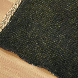 Black Kilim Rug, Modern Boho Rug, Cotton Woven Rug, Vintage Kilim Rug, Cozy Indoor Rug, Used Handmade Rug, Porch Rug, 3.1x7.2 Ft, GR 4566