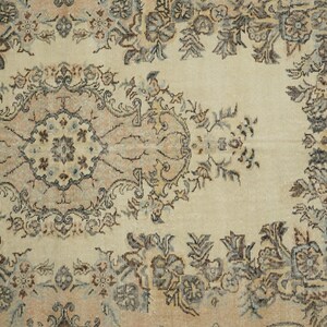 Rug For Livingroom, Handmade Vintage Rug, Wool Antique Rug, Turkish Area Rug, Bohemian Rug, Ethnic Rug, Nomadic Rug