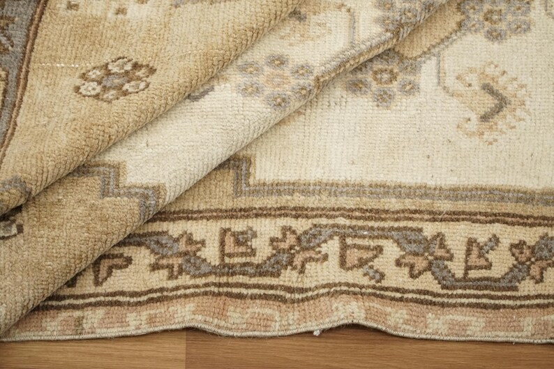 Decorative Kilim Rug, Earth Tone Rug, Vintage Rug, Living Room Rug, Elegant rug, Soft Pile Rug, Rugs For Living Room, 3x4.8 Ft, GR 4343