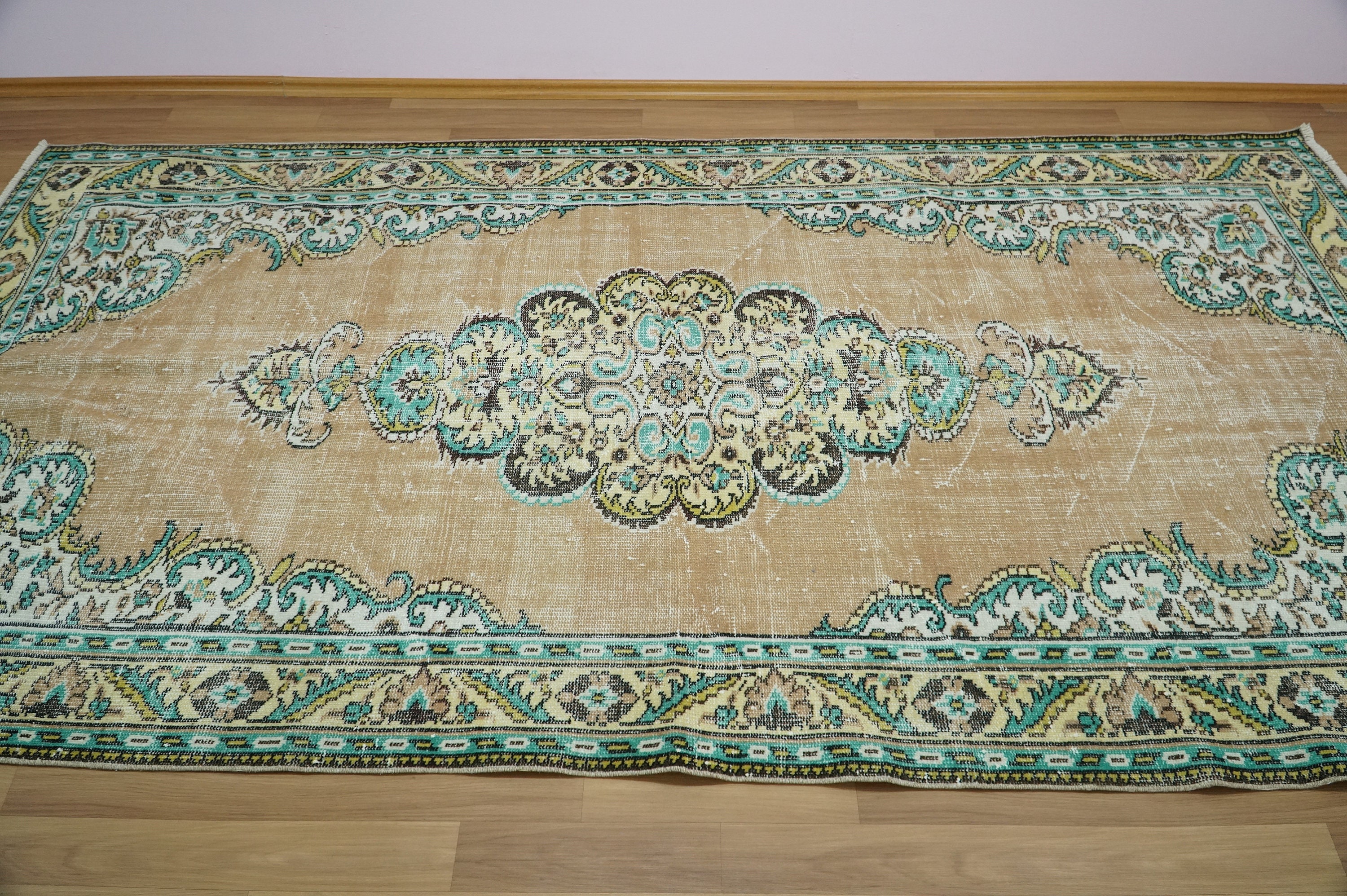 Oversized Rug Vintage Turkish Rug Oriental Rug Area Rug Etsy