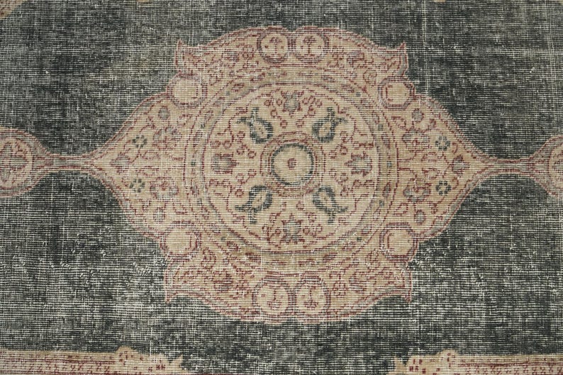 Primitive Rug, Eco Friendly Rug, Multicolor Rug, Saloon Rug, Vintage Rug, Hand Knotted Rug, Oriental Rug, Turkish Rug, 3.8x6.5 Ft, GR 4208