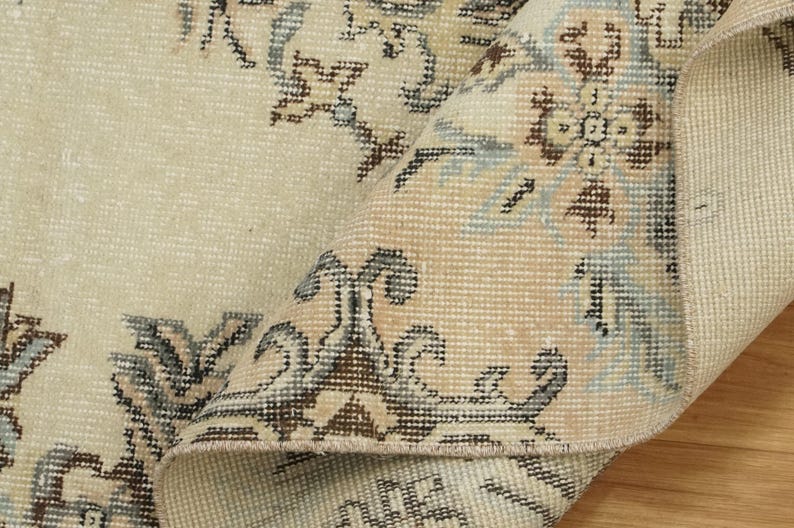 Rug For Livingroom, Handmade Vintage Rug, Wool Antique Rug, Turkish Area Rug, Bohemian Rug, Ethnic Rug, Nomadic Rug