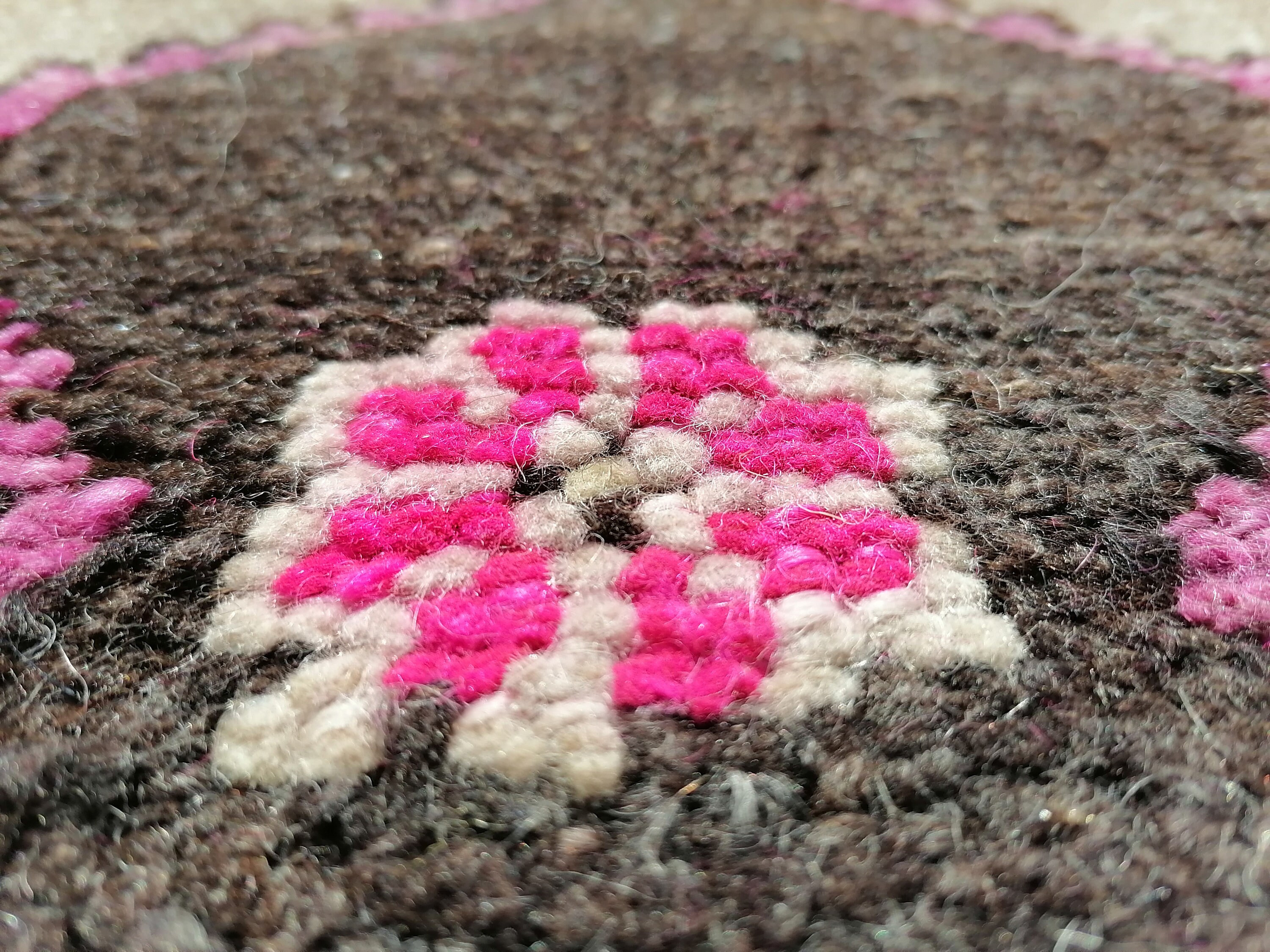 Wool Bath Mat Soft Pile Rug Front Door Mat Vintage Rug Etsy