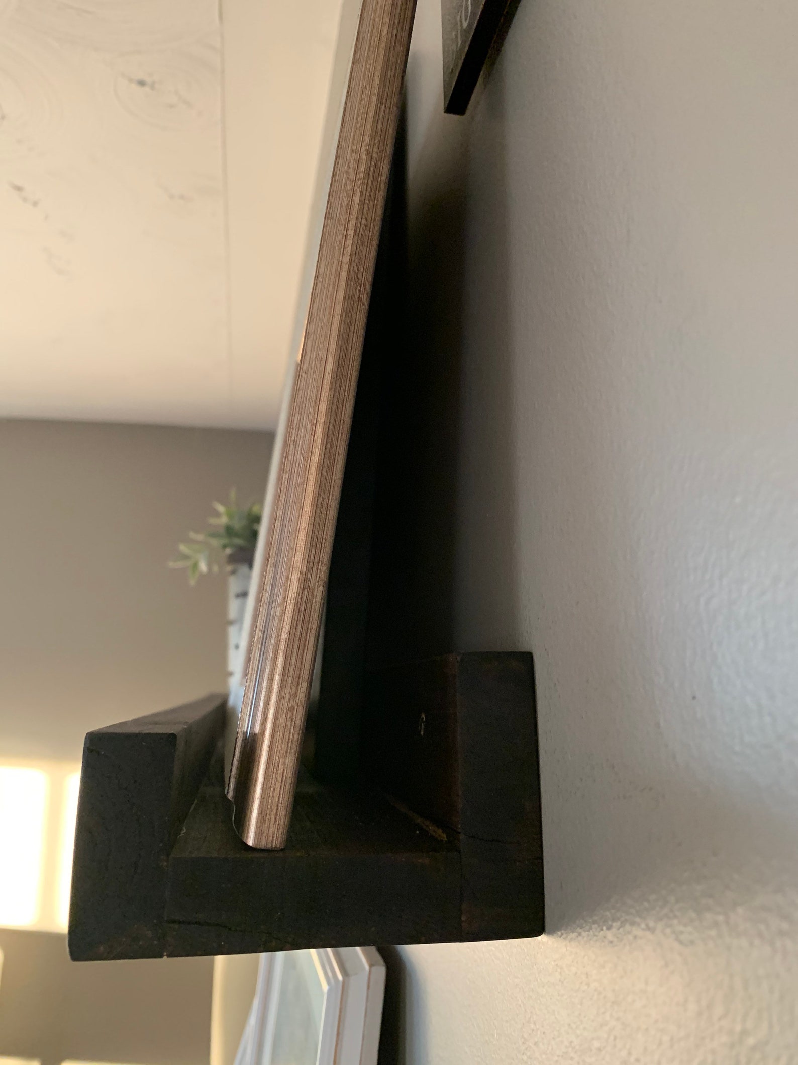 Floating Picture Frame Ledge Shelf Etsy