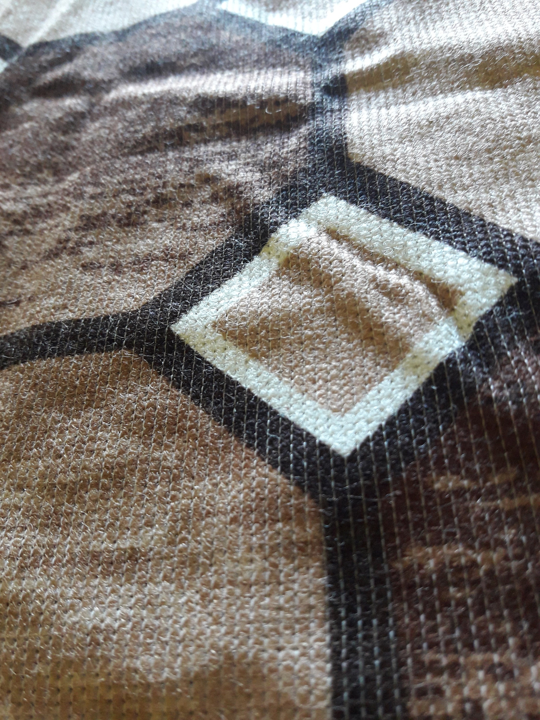 Vintage de mediados de siglo 'baldosas de piso' diseño | Etsy