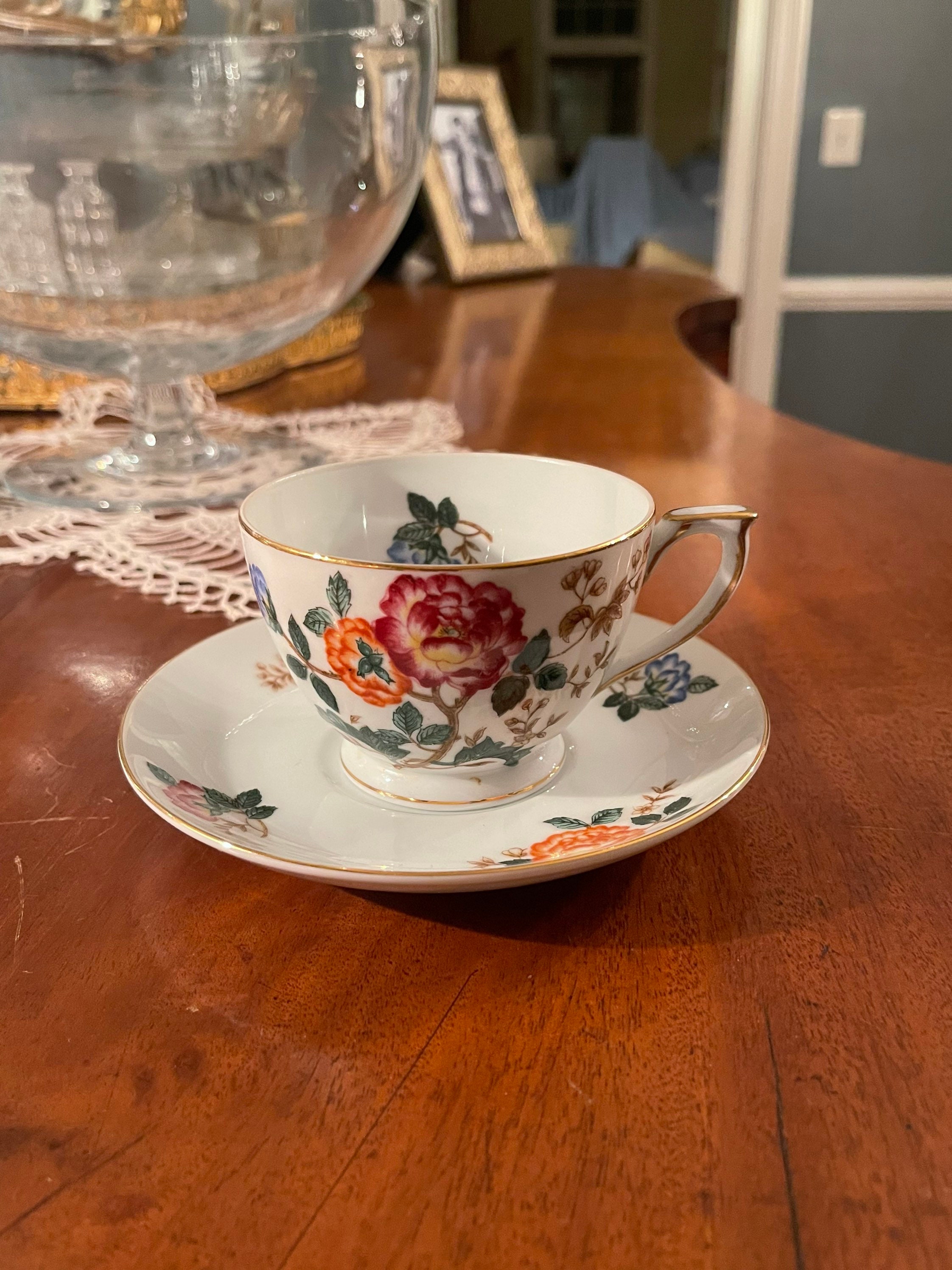 1940s Mikado China Dinner Service Set Mandalay Pattern Made Etsy