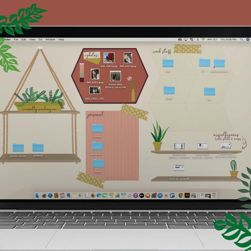 PRODUCTIVITY PLANTS Desktop Organizer Wallpaper Desktop Icon - Etsy PRODUCTIVITY PLANTS Desktop Organizer Wallpaper Desktop Icon - Etsy