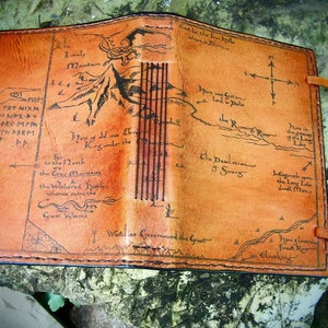 Thorins Kartentagebuch, Erebor-Ledertagebuch, Reisetagebuch, Erebor-Kartennotizen