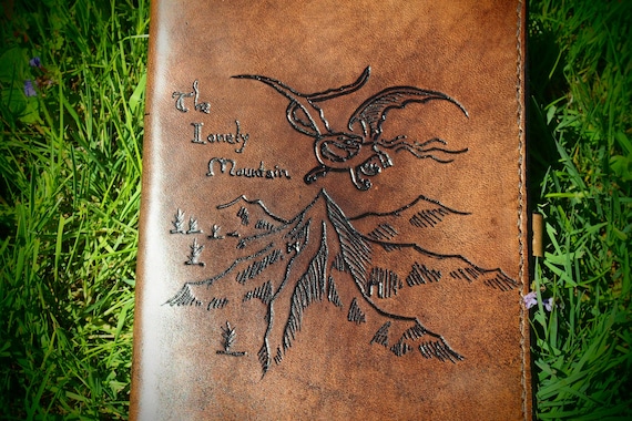 The Lonely Mountain Cover, Hobbit Kindle Cover, LOTR Kindle Cover, Kindle  Paperwhite 5 Etui, Signature Edition Leather Cover, Kindle 2021 