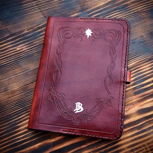 Red Book of Westmarch, Bilbo&#39;s journal, Red Book of Bilbo, Westmarch cover, Westmarch case, leather Bilbo&#39;s case,Kindle Paperwhite cover