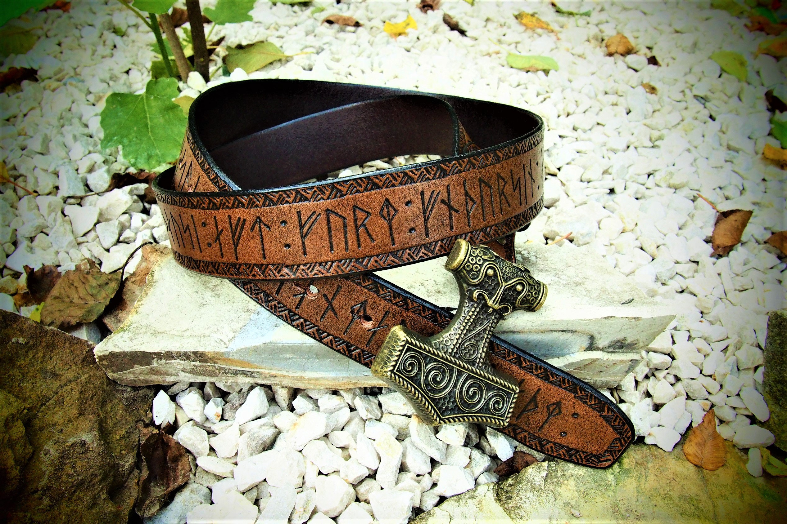 Thor's Belt Norse Belt Runes Belt Viking Belt | Etsy