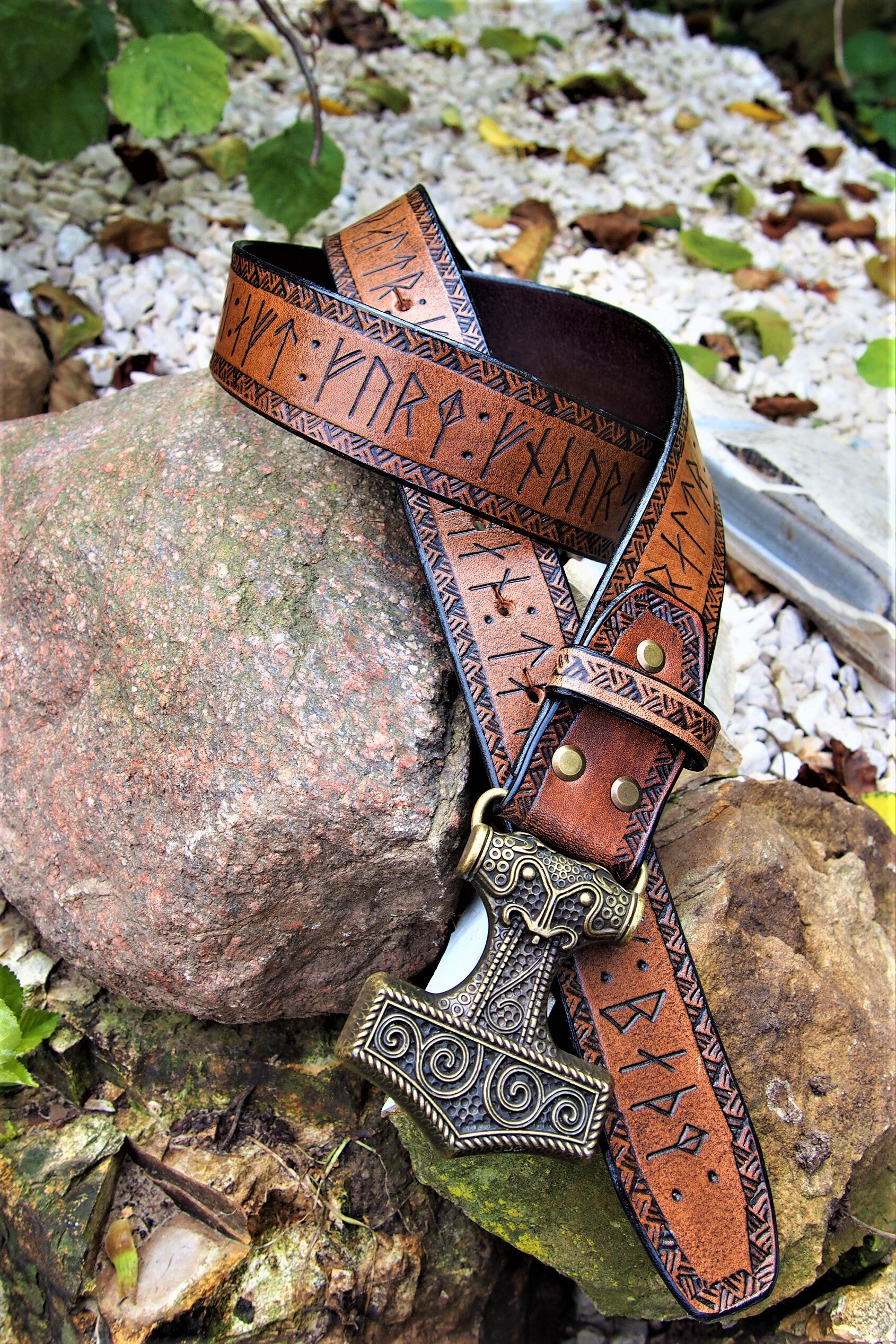 Thor's Belt Norse Belt Runes Belt Viking Belt | Etsy