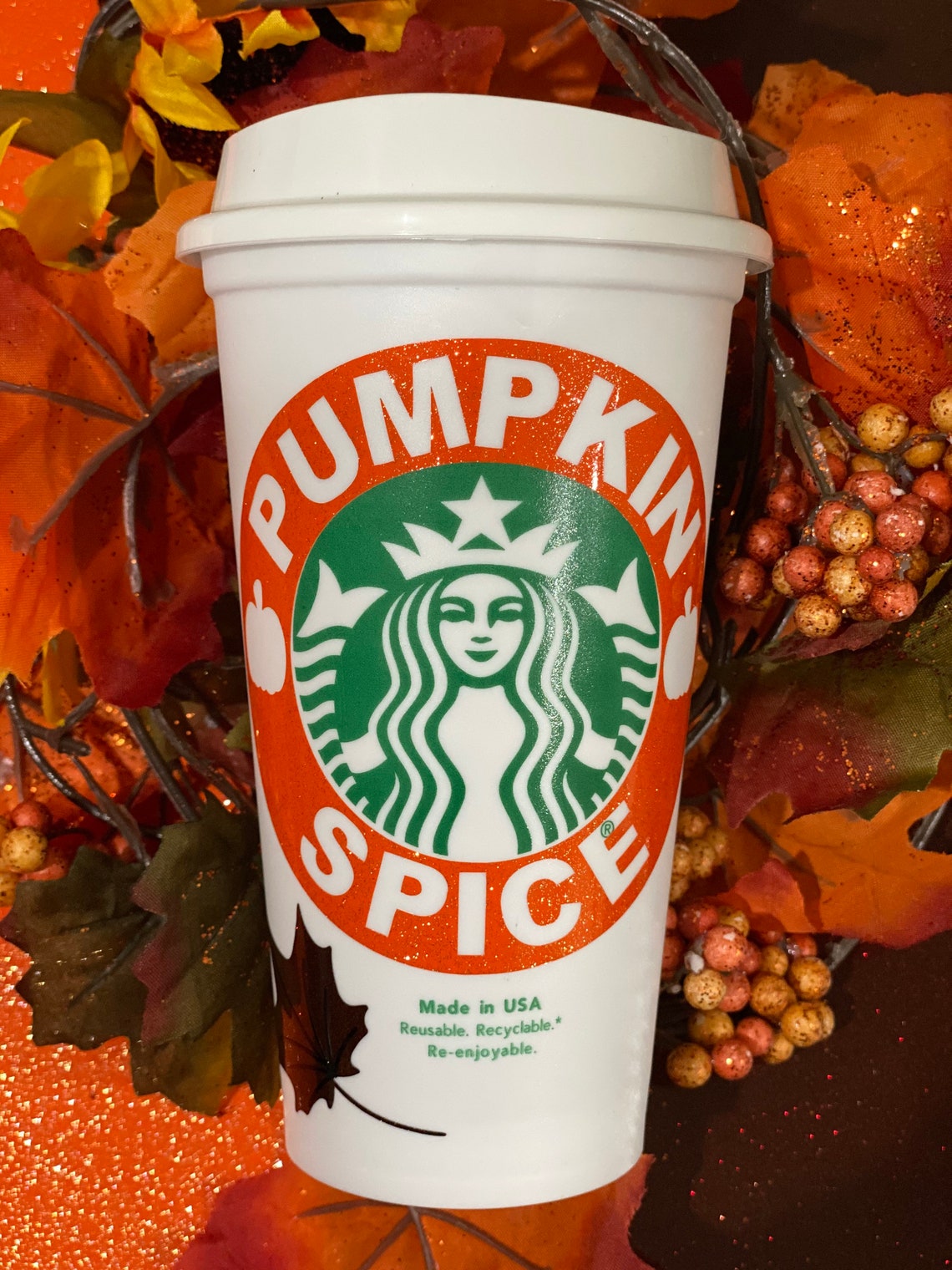 starbucks pumpkin reusable cup price