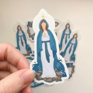 Stella Maris // Our Lady Star of the Sea Waterproof Vinyl Sticker