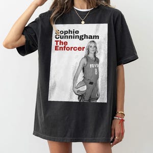 Retro Sophie Cunningham Shirt – Indiana Basketball Tee, Fever Merch, Sophie The Enforcer Shirt, Basketball Women Sophie Cunningham Shirt