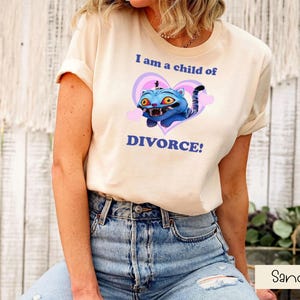 Derpy the Tiger I&#39;m The Child Of Divorce Shirt, Kpop Demon Hunters Tiger Shirt, Merch Kpop Shirt, Hunters Tiger fan, Kpop Saja Boys Shirt