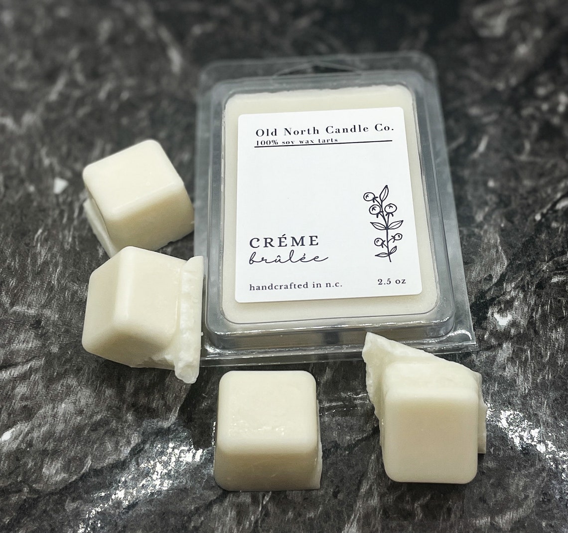 Crème Brûlée Wax Melt Soy Wax Melt Highly Scented Soy Wax Etsy