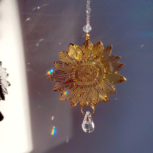 Sunflower Suncatcher