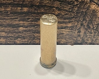 Vintage Elizabeth Post Lipstick: Pink Lilac Gold Tone Metal