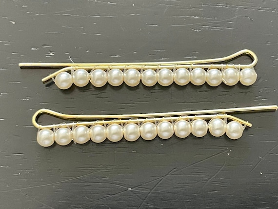 Luxury Antique faux  pearls Vip Gift Hair Alligator Clip