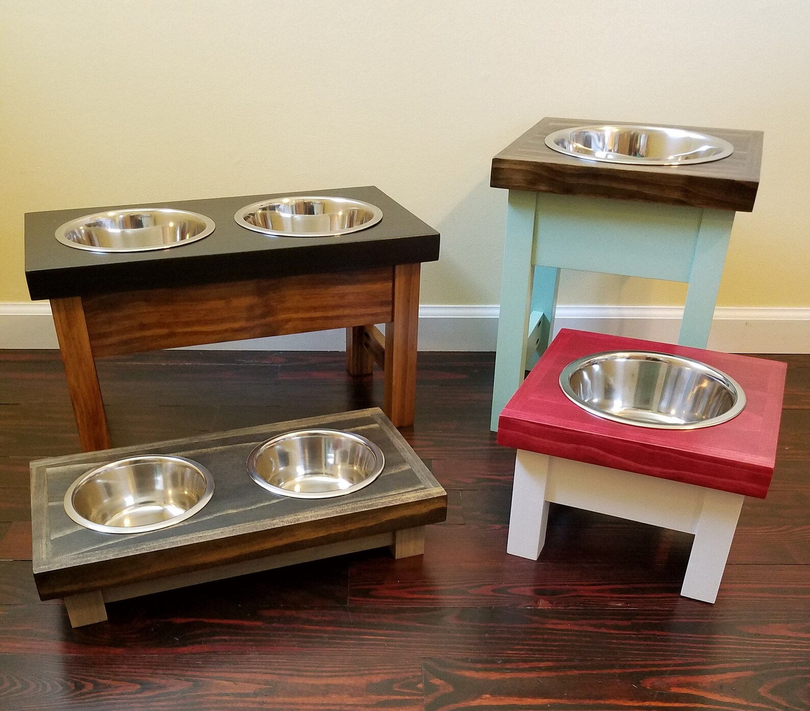 Elevated Pet Feeding Station Etsy