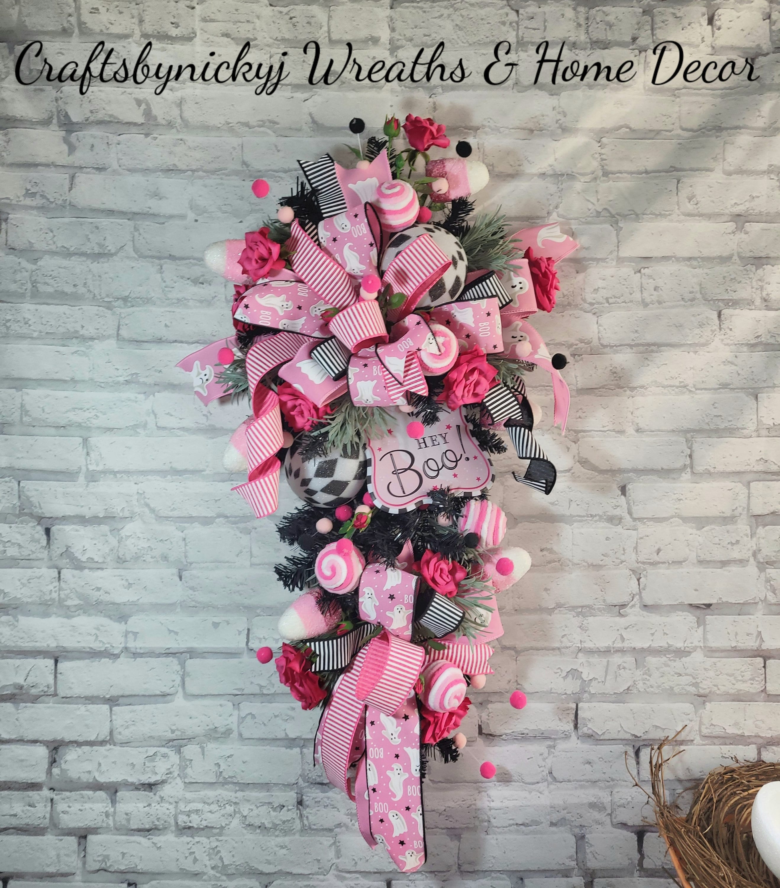 ♡可愛い♡ハロウィン　飾り　63点！　ピンク　壁飾り ♡可愛い♡ハロウィン 飾り 63点！ ピンク 壁飾り m68782702507_1.jpg